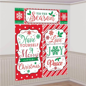 Christmas Wall Decorating Kit (Per kit)