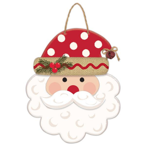 Santa Head Decoration