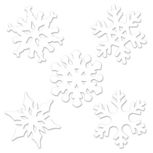 Snowflake Cutouts (Per 12 pack)