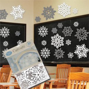 Snowflake Cutout Value Pack (Per 30 pack)