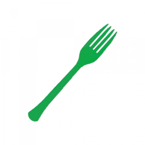 Green Plastic Forks (Per 48 pack)