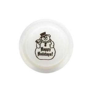 Snowman Glow Badge