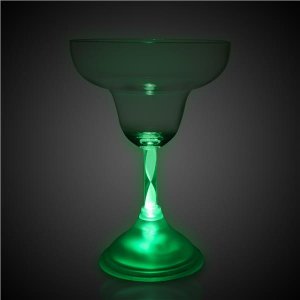 LED 10 oz Margarita Glass