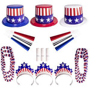 Spirit Of America Party Kit For 25 (Per 25 guests)