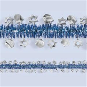 Hanukkah Tinsel Garland Decoration