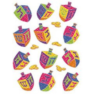 Dreidel Stickers