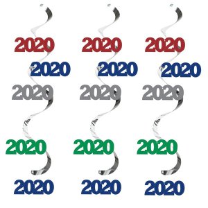 2020 Multi-Color Foil Danglers