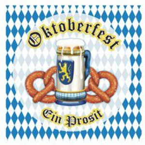 Oktoberfest Pretzel Lunch Napkins