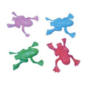 Jumping Plastic Frogs