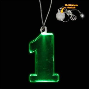 LED Green #1 Necklace