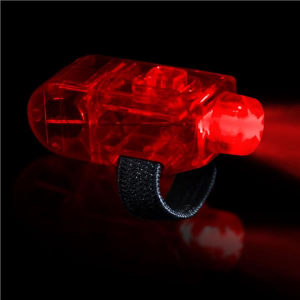 Red LED Light Up Finger Rings