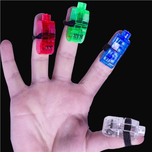 Red LED Light Up Finger Rings