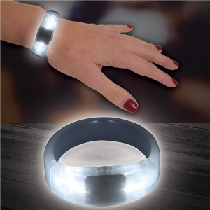 White LED Bangle Bracelet