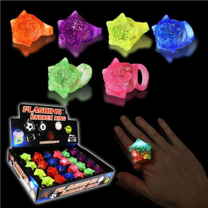 LED Star Jelly Rings