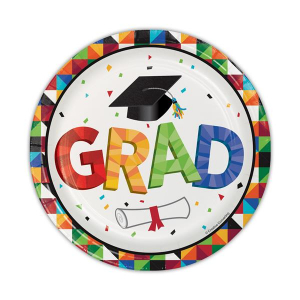 Fun Grad 7" Lunch Plate