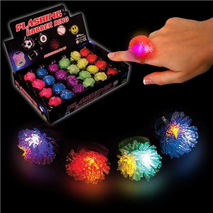 LED Porcupine Jelly Rings