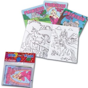 Princess 5" Coloring Books