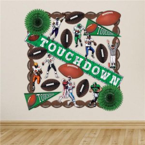 Football Touchdown Room Decorating Kit
