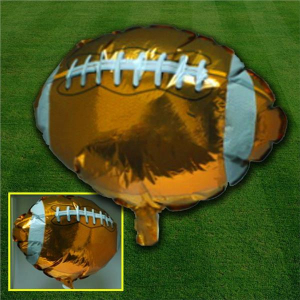 Football Metallic 18" Balloon