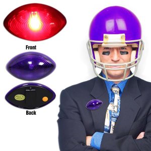LED Purple Football Reflector