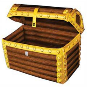 Treasure Chest Inflatable Cooler