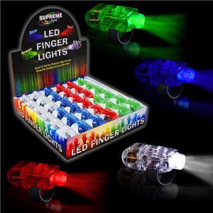 LED Finger Light Rings