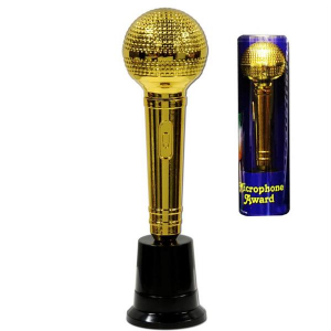 Microphone Trophy Award