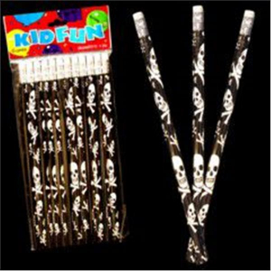 Skull And Crossbones 7 1/2" Pencils