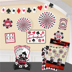 Casino Room Decorating Kit