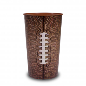 Football 22 oz Plastic Cups