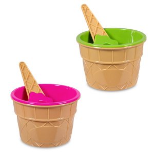 Ice Cream Cups & Spoon Sets
