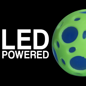 2.5" Light-Up Sports Ball- Green & Blue