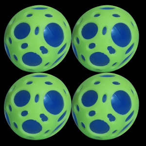 2.5" Light-Up Sports Ball- Green & Blue