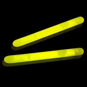 1000 1.5" Mini Light Sticks YELLOW LumiStick Brand 