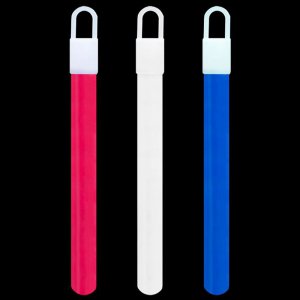 4" Glow Sticks- Red, White & Blue (72 Pack)