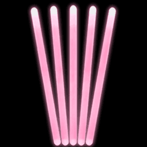 12 Inch Jumbo Light Sticks - Pink
