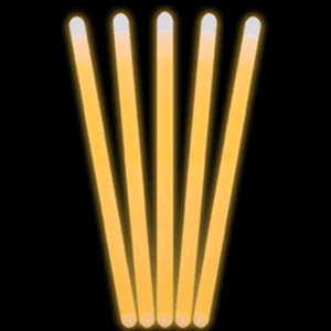 12 Inch Jumbo Light Sticks - Orange