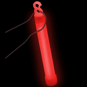 12 Hour Emergency Light Sticks - Red