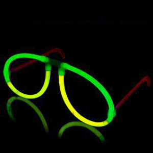 Glow Eyeglasses - Aviator - Bi Green/Yellow