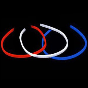 22" Twister Necklace -Red, White & Blue (72 pack)