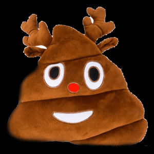 12" Christmas Reindeer Poop