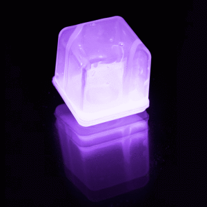 LED Light Up Ice Cubes - Purple