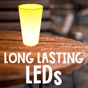 Glow in the Dark LED Light Up Cup - 12oz Yellow