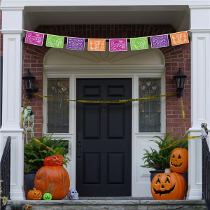 Day of the Dead Picado Papel Banner