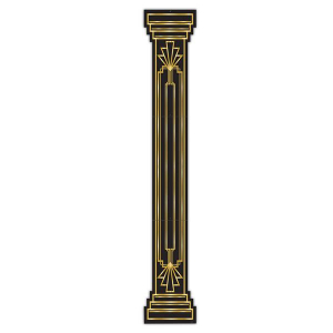 Roaring 20&#39;s Art Deco Column