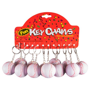 Baseball Keychains (Per 12 pack)