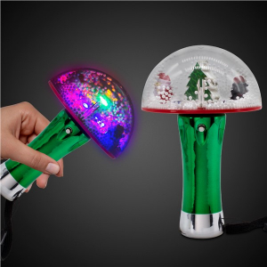 LED Christmas Tree Snow Globe Wand