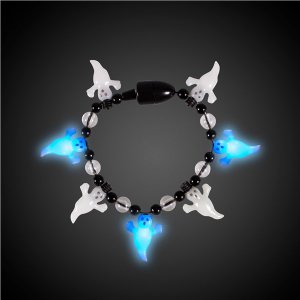 LED Ghost Bead Bracelet