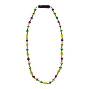 LED Mardi Gras 34" Bead Necklace