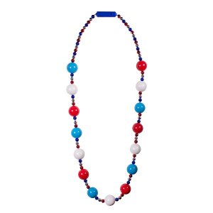 LED Patriotic Beads Necklace